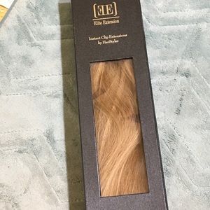 Clip in hair extensions